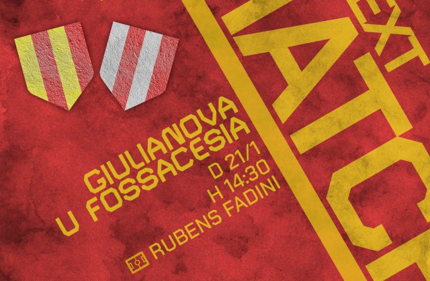 NEXT MATCH: GIULIANOVA-UNION FOSSACESIA